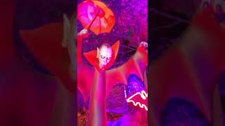 Oshie Visits nybgs Nightmare Before Christmas Light Show thingstodonyc disney kidstravel [upl. by Ellis]