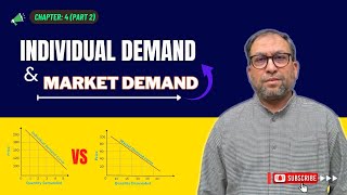 Individual and Market Demand  Chapter 4 Part 2 [upl. by Kathlin]