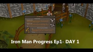 Runescape 2007 Ironman Progress EP 12amp3 I Screenies I Borrow Iron [upl. by Bergstein]