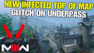 Modern Warfare 3 Glitches New Infected Top of Map Glitch on UNDERPASS Mw3 Glitch Infected Spots [upl. by Anwaf]