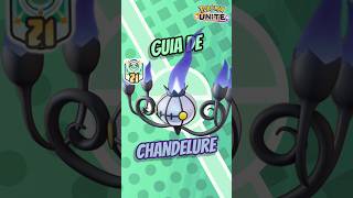 Guía de chandelure para la S21 pokemon pokeomonunite pokemonuniteclips pokemonunitebuild [upl. by Karine]