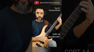 CORT A4 Bartolini MKI  test1 [upl. by Nareht95]