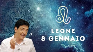 Leone ♌️ Lunedì 8 Gennaio 🔮 Oroscopo Paolo Fox  Nuvoloso con aperture serali [upl. by Moffit]