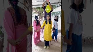 Who Is Unlucky To Get Water Balloon Challenge shorts shortsfeed trending [upl. by Natsirc]