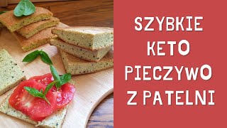 Szybkie awaryjne KETO PIECZYWO Z PATELNI [upl. by Charleton]