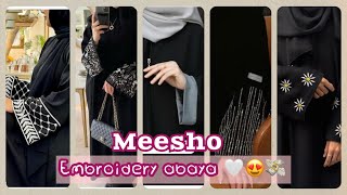 Cheapest abaya haul from meesho  under Rs 700  🤍😍 stylishabaya meeshohaul [upl. by Aanas241]