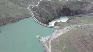 Owyhee Dam and full reservoir [upl. by Pieter114]