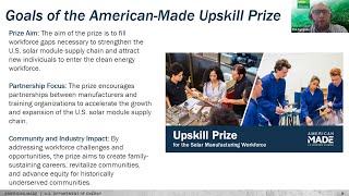 Upskill Prize Round 2 Informational Webinar Recording [upl. by Alekahs655]