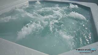 Hydromassage systems for polyester pools [upl. by Shirlene]