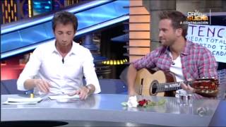 Pablo Alborán canta los carteles en El Hormiguero 30 151012 Parte 37  Publi [upl. by Aehc]