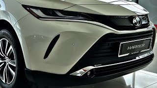 All New 2023 Toyota Harrier 20 Luxury white color  Best SUV 5 seats  exterior and interior [upl. by Romy]