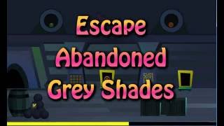 escape abandoned grey shades walkthrough [upl. by Herrick202]