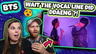 BTS 5TH MUSTER  DDAENG 땡 VOCAL LINE RAPS REACTION [upl. by Coshow]