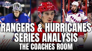 Rangers amp Hurricanes NHL Playoffs Analysis  Jon Goyens Coaching Perspective  Daily Faceoff Live [upl. by Acimad552]