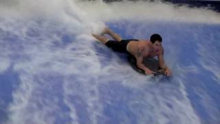 How to get into the flowrider on bodyboard [upl. by Beach]