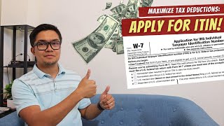 How to Apply For Individual Taxpayer Identification Number ITIN Step by Step Guide [upl. by Notpmah]