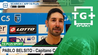 Lultima partita con la Came per Pablo Belsito  TG Plus SPORT Treviso [upl. by Scales]