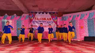 Annual function 2024 Class 6th 9th Boys  performance  song  Aarambh hai prachand 😊😊😊 [upl. by Erdnaek]