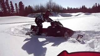 Yamaha Apex xtx in the powder [upl. by Ayt]