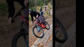 Nesbyen trail center 🚲🚲shortvideo mtb downhill mountainbike jump enduro [upl. by Codie]