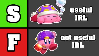 Ranking every Kirby ability by how useful it is IRL [upl. by Gleason]