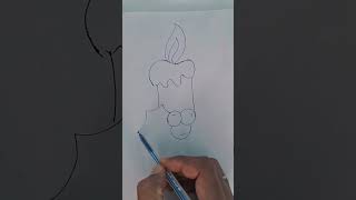 Candle  Drawing 112 [upl. by Ylrebmic]