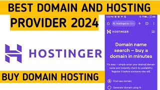 best domain and hosting provider Where to Buy a Domain and hosting in 2024 best domain and hosting [upl. by Francine313]