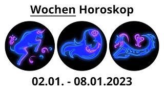 Wochenhoroskop Stier Jungfrau Steinbock  0201  08012023 ♉♍♑ [upl. by Fillian]