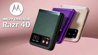 Say Hello to Motorola Razr 40  Redefining Foldable Phone [upl. by Knorring983]