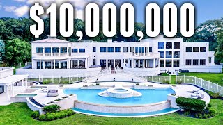 ONLY asking 10000000 Inside a MASSIVE Mega Mansion with private Helipad [upl. by Thayer]