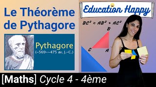 Le Théorème de Pythagore  Histoire et Application [upl. by Hagep]