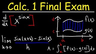 Calculus 1 Final Exam Review [upl. by Southard]