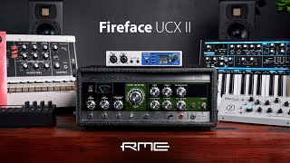 Fireface UCX II  40Channel 192 kHz advanced USB Audio Interface [upl. by Dennie]