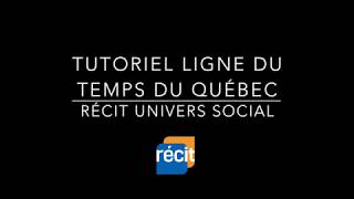 Tutoriel  Ligne du temps du Québec BAnQ [upl. by Nomde563]