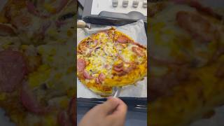 DOUBLE DECKER WATERFALL PIZZA pizza italianfood [upl. by Ahsiekin]