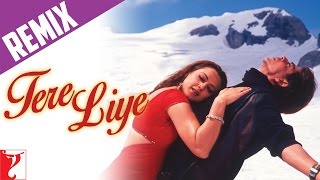 Remix Tere Liye Song  VeerZaara  Shah Rukh Khan  Preity Zinta  Lata Mangeshkar  Roop Kumar [upl. by Ardnosal]