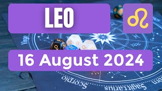 Leo horoscope  Leo Horoscope for Today 16 August 2024 [upl. by Marasco]