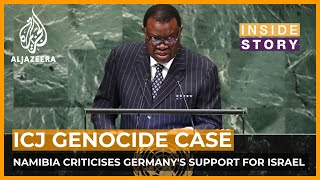 Why is Namibia furious at Germanys ICJ intervention supporting Israel  Inside Story [upl. by Beaston]