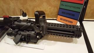 2017 Shot Show  2017 XM556 Microgun Minigun by Empty Shell [upl. by Adym]