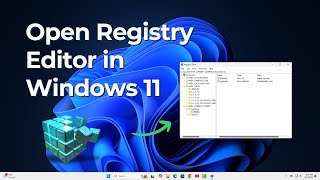 How to Open Registry Editor in Windows 11 [upl. by Roche31]