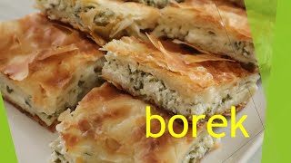 Turkish Borek  Simple and delicious Turkish cheese borek recipe [upl. by Howund45]