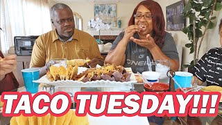 Taco Tuesday  Mukbang [upl. by Goar]