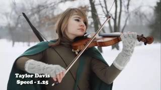 Promentory Last of the Mohicans Theme on Violin  Taylor Davis [upl. by Dorothy]