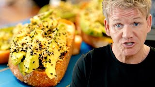 Gordon Ramsays Avocado Toast [upl. by Jeffers]