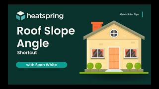 Quick Trick to Find the Roof Slope Using Rise Over Run [upl. by Lisa469]