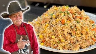 Chicken Fried Rice  30 Minute Meal to Feed Your Crew [upl. by Shear]