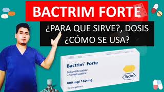 💊 ¡Descubre Qué es y Para Qué Sirve Bactrim Dosis y Cómo se Toma [upl. by Nur489]