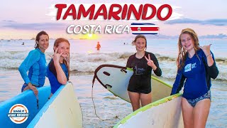 Tamarindo Costa Rica Travel Guide  Surfing Sunsets amp So Much More  90 Countries With 3 Kids [upl. by Hassi]