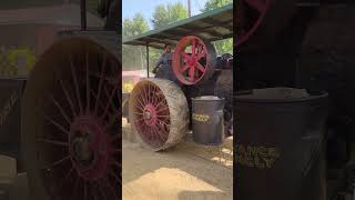 Antique Advance Rumely Steam Tractor [upl. by Gensler]