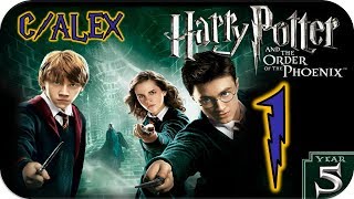 Harry Potter y la Orden del Fénix GUÍA 100 Capítulo 1  Un nuevo curso empieza CAlex PC [upl. by Ancell]